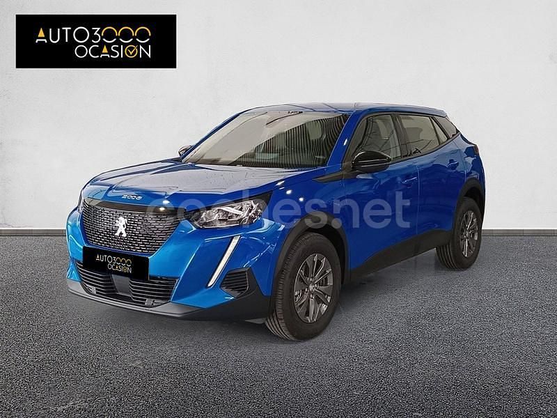 Azul Usado 2023 Peugeot 2008 Active SUV | 21.000 € (Caro) - Imagen 1/4