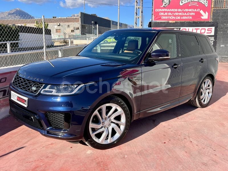 Azul Usado 2019 Land Rover Range Rover Sport HSE Dynamic SUV | 49.990 € - Imagen 1/4