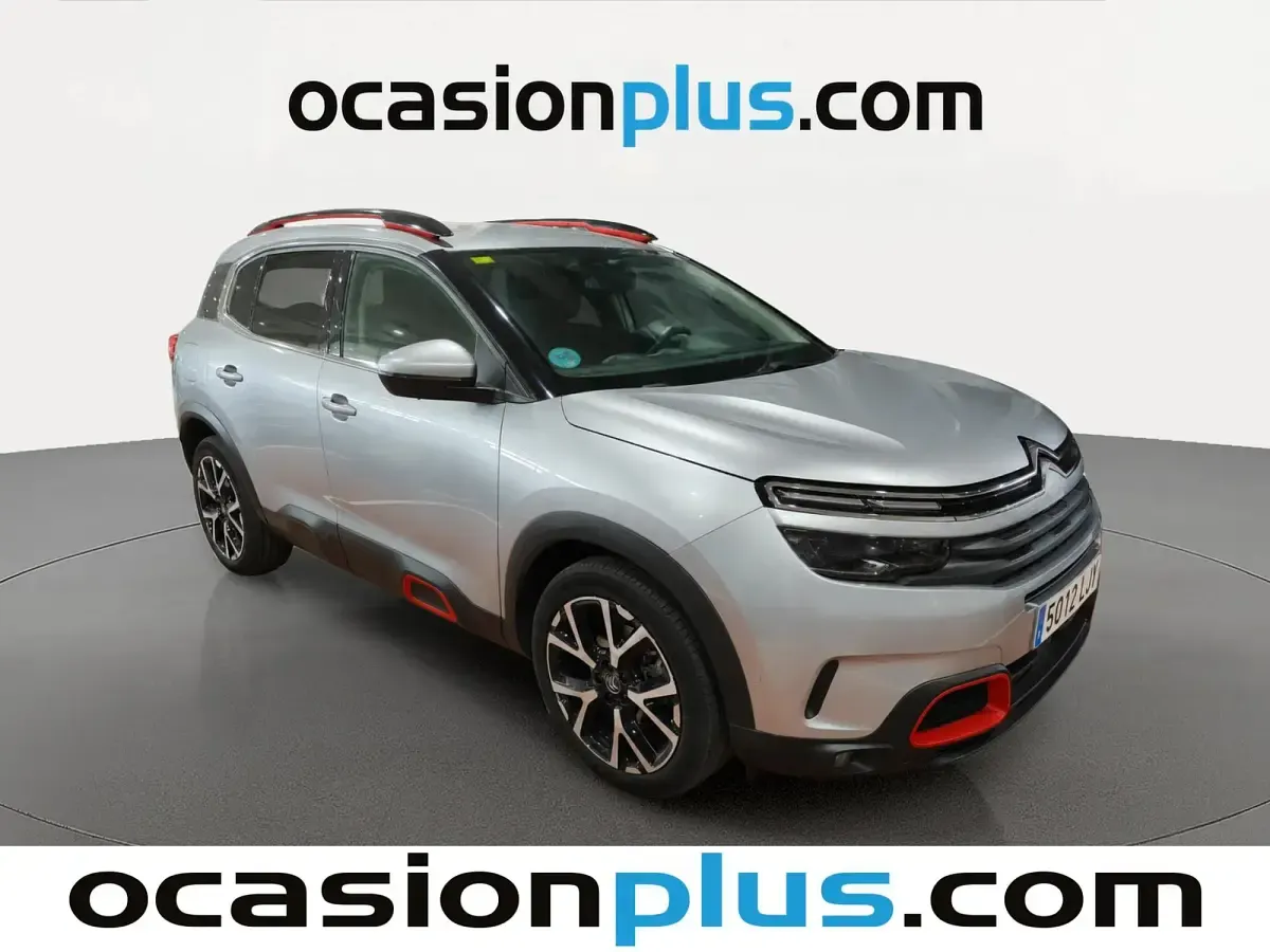 Usado Citroën C5 Aircross Feel 131 CV (96 kW) 2020 Gris plata SUV