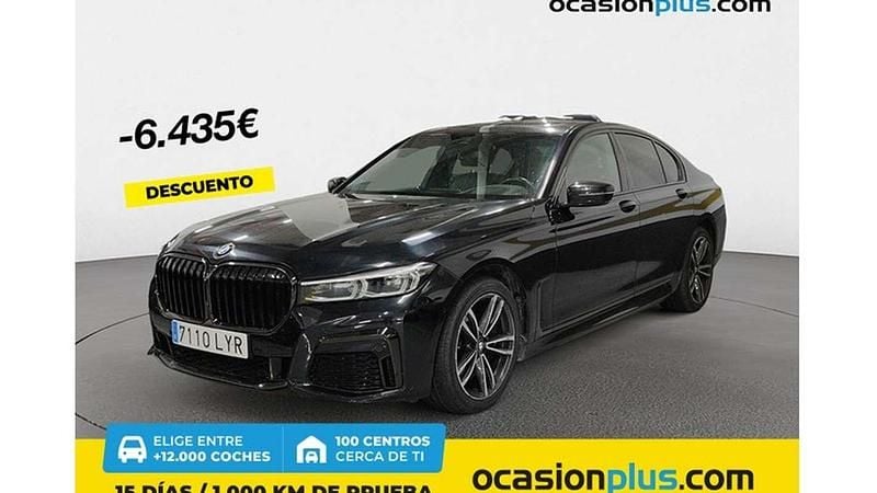 Negro Usado 2022 BMW 740 Berlina | 52.264 € (Super precio) - Imagen 1/4