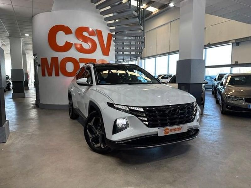Usado Hyundai Tucson N Line 136 CV (100 kW) 2022 Blanco SUV