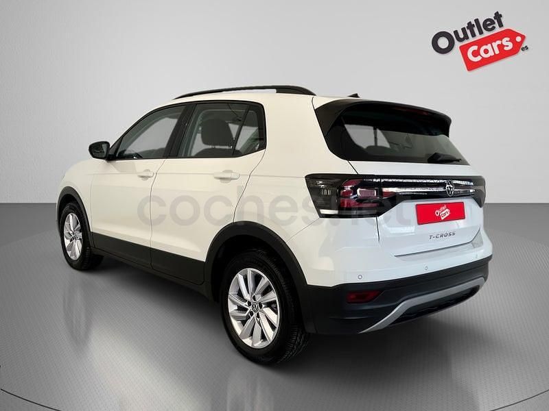 Usado VW T-Cross Advance 110 CV (80 kW) 2021 Blanco SUV