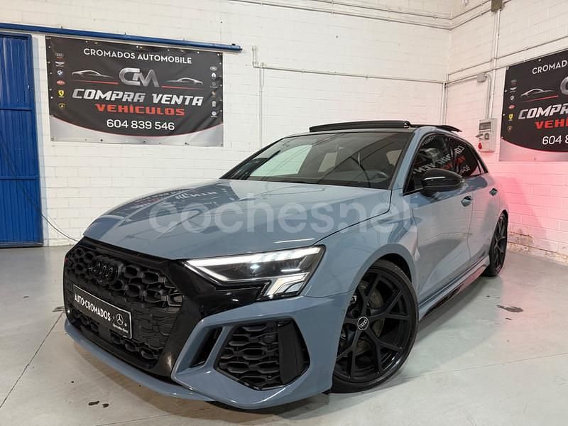 Gris / plata Usado 2023 Audi RS3 Berlina | 62.900 € (Precio justo) - Imagen 1/4