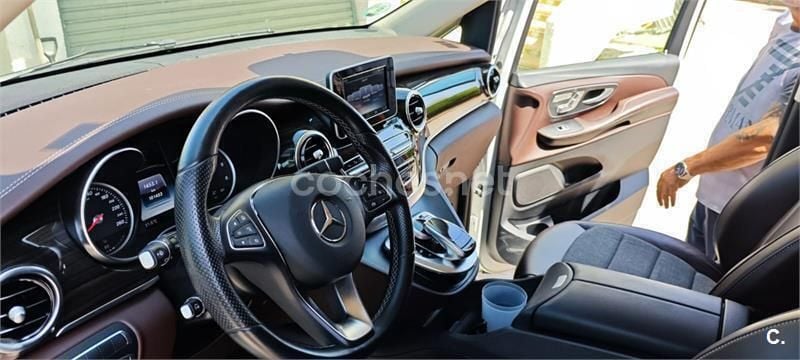 Blanco Usado 2018 Mercedes V250 Exclusive Monovolumen | 48.500 € (Precio justo) - Imagen 1/4
