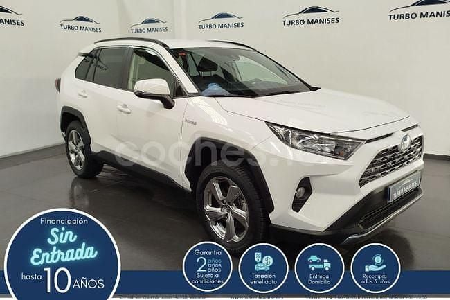 Blanco Usado 2020 Toyota RAV4 Hybrid Advance SUV | 33.990 € (Precio justo) - Imagen 1/4