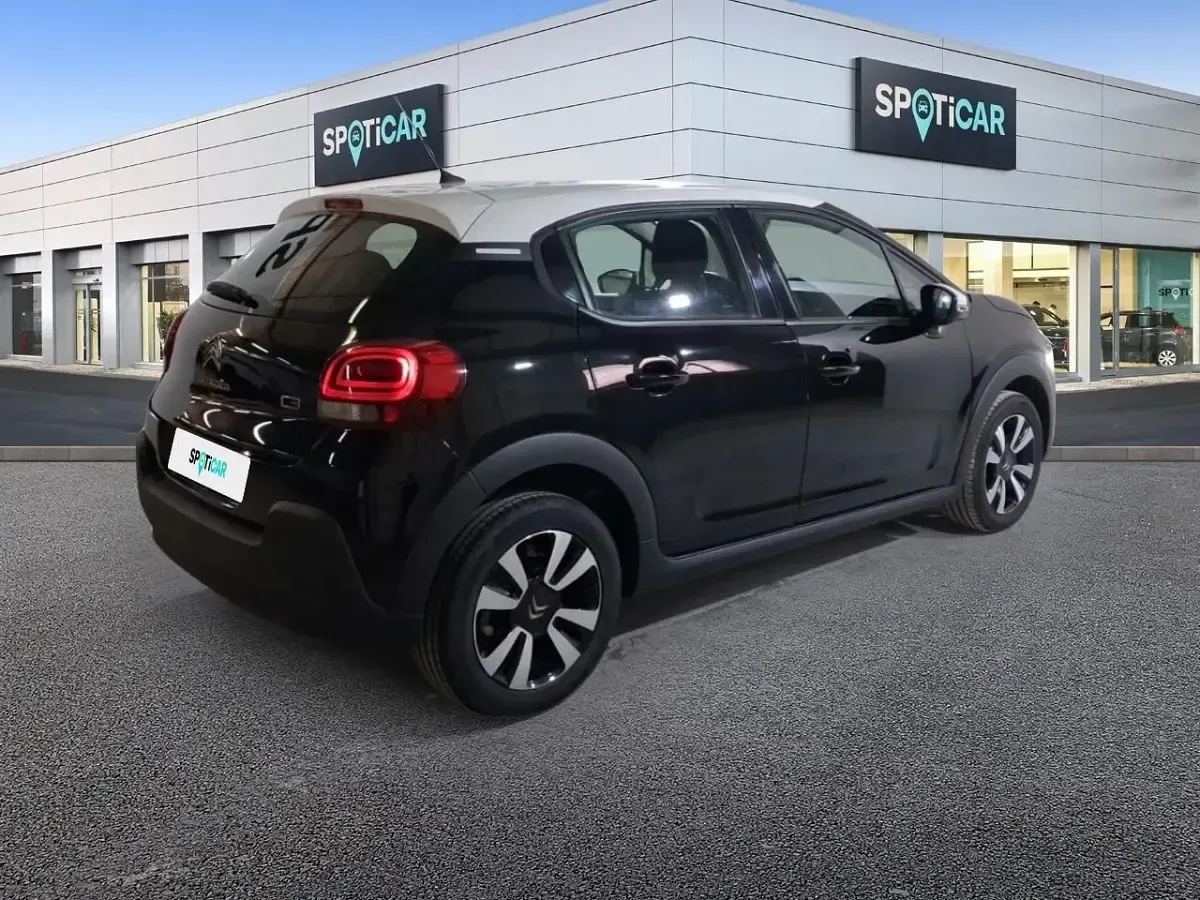 Usado Citroën C3 Feel 102 CV (75 kW) 2020 Negro Utilitario