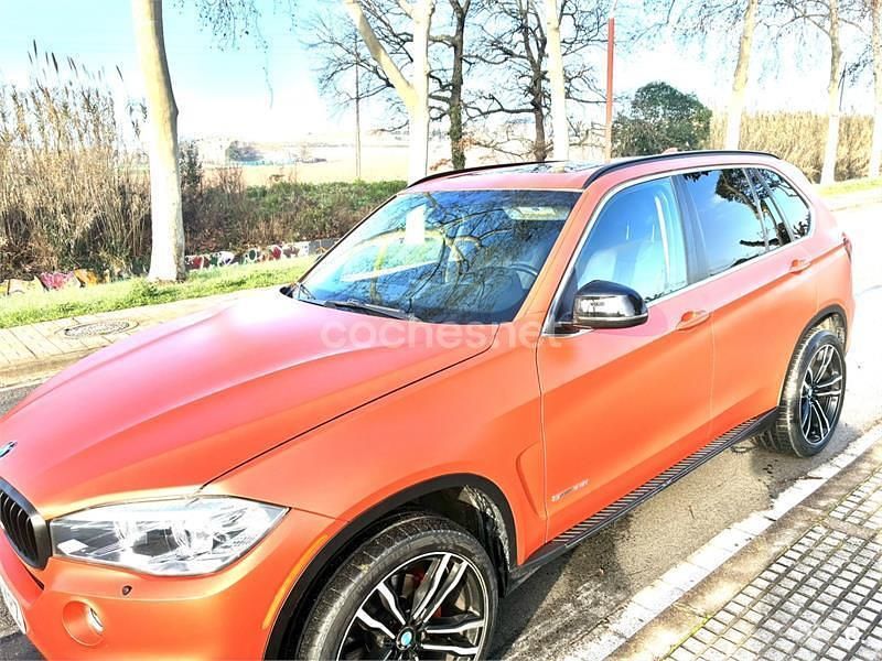 Usado BMW X5 306 CV (225 kW) 2015 Naranja SUV