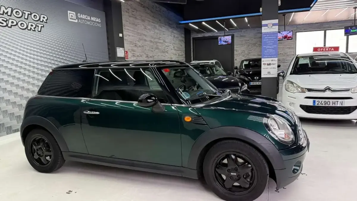 Usado Mini Cooper 120 CV (88 kW) 2009 Verde Utilitario