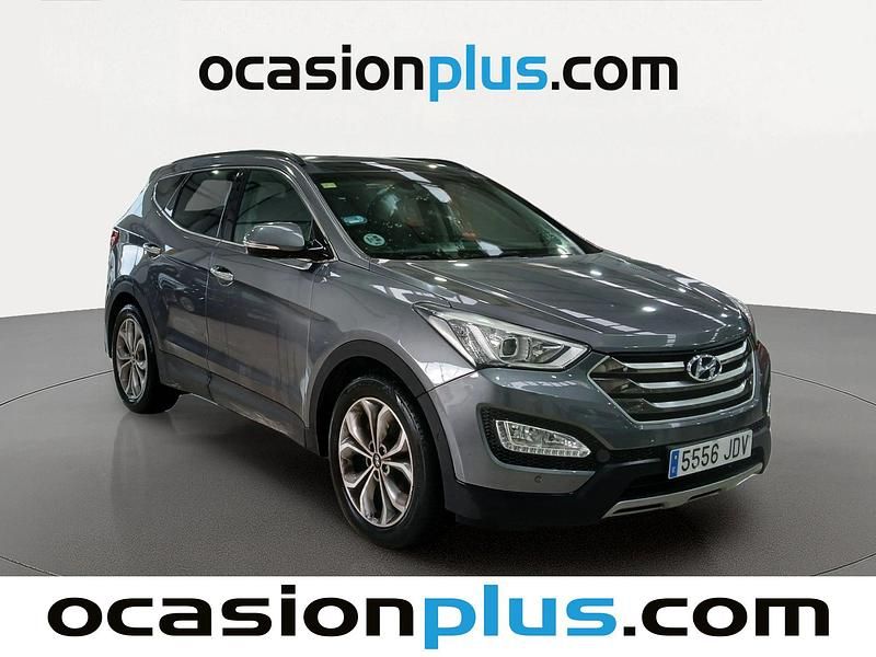 Usado Hyundai Santa Fe Style 197 CV (144 kW) 2015 Gris plata SUV