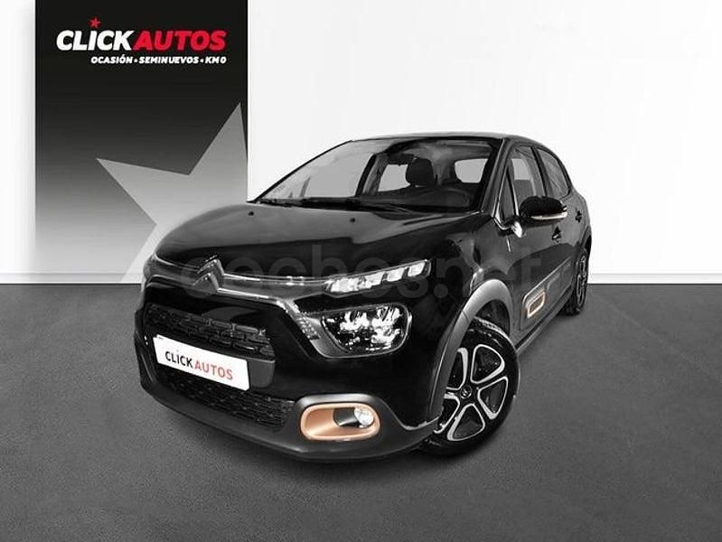 Usado Citroën C3 PureTech 83 CV (61 kW) 2023 Negro Utilitario
