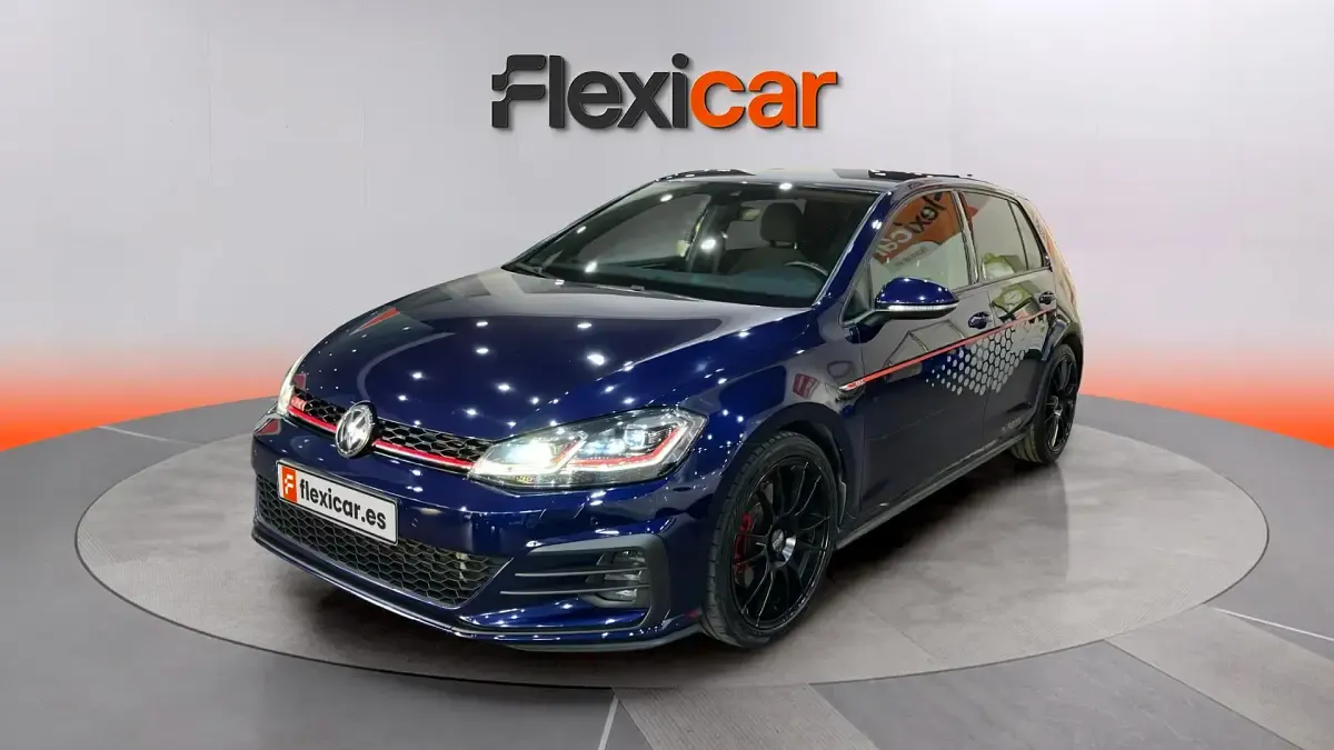 Usado VW Golf VII GTI 230 CV (169 kW) 2018 Azul Berlina