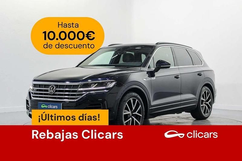 Azul Usado 2020 VW Touareg R-line SUV | 42.390 € (Super precio) - Imagen 1/4
