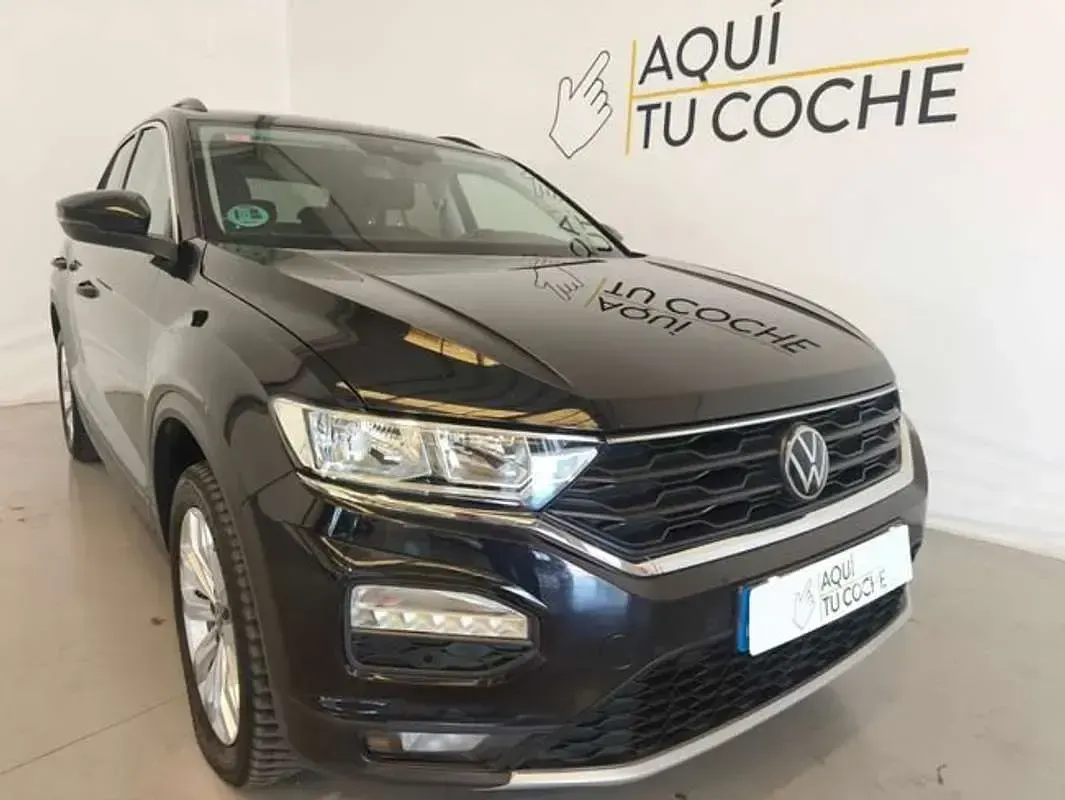 Usado VW T-Roc Advance 116 CV (85 kW) 2021 Negro SUV