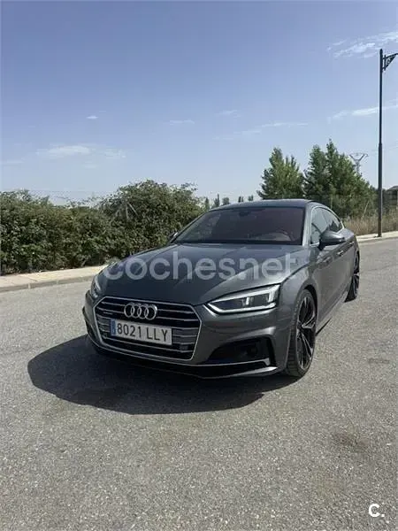 Usado Audi A5 Sportback Sport 272 CV (200 kW) 2017 Gris / plata Utilitario
