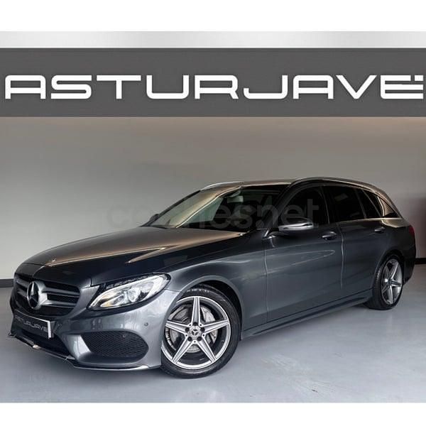 Usado Mercedes C220 194 CV (142 kW) 2018 Gris / plata Familiar
