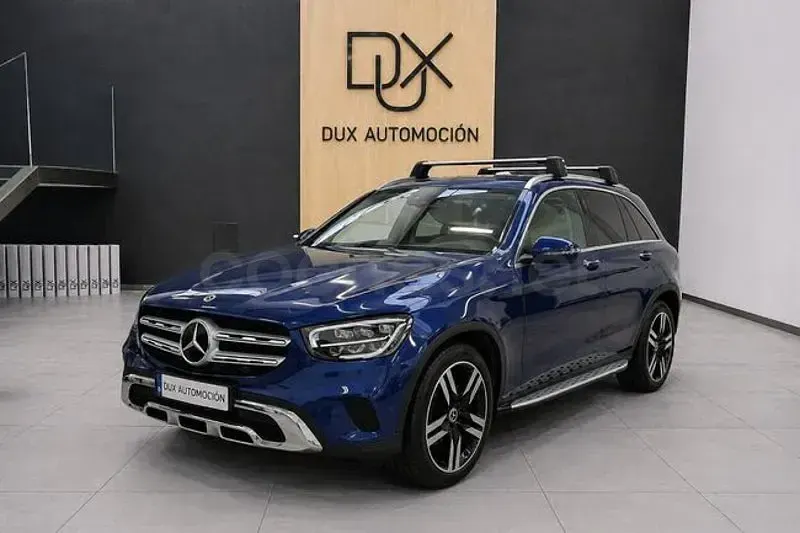 Usado Mercedes GLC220 194 HP (142 kW) 2021 Azul SUV