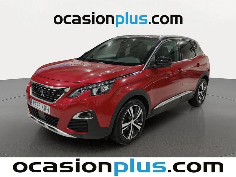 Rojo Usado 2018 Peugeot 3008 GT-line SUV | 16.819 € (Buen precio) - Imagen 1/4