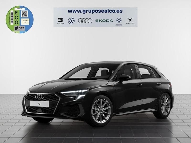 Usado Audi A3 S-Line 150 CV (110 kW) 2024 Negro