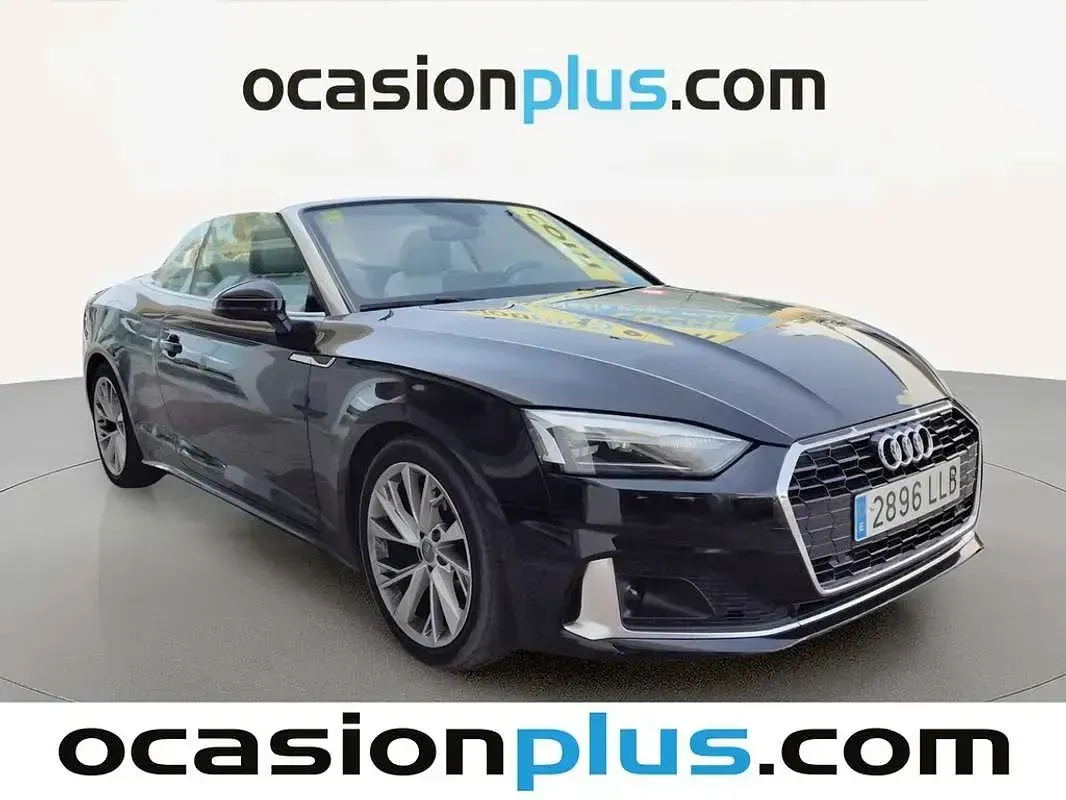 Usado Audi A5 Cabriolet Advanced 163 CV (119 kW) 2020 Negro Descapotable