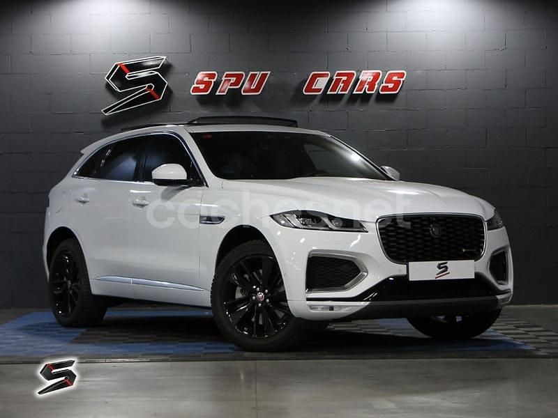 Blanco Usado 2021 Jaguar F-Pace SUV | 44.450 € (Un poco caro) - Imagen 1/4