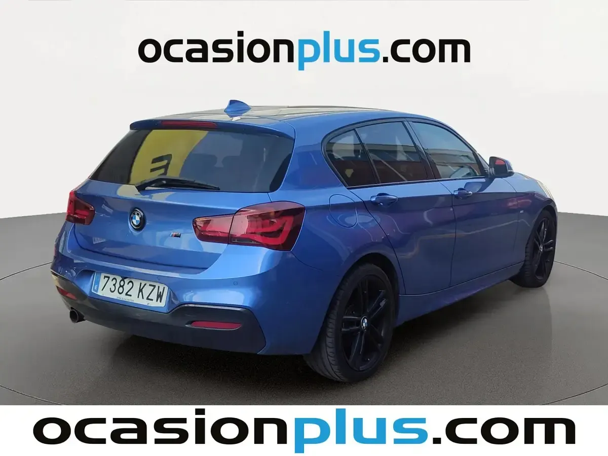 Usado BMW 118 136 CV (100 kW) 2019 Azul Utilitario
