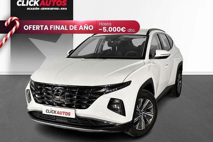 Blanco Usado 2024 Hyundai Tucson SUV | 21.700 € (Buen precio) - Imagen 1/4