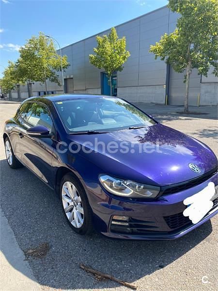 Violeta / lila Usado 2014 VW Scirocco R-line Coupe | 16.400 € (Precio justo) - Imagen 1/4