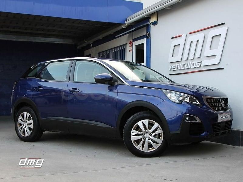 Usado Peugeot 3008 Active 131 CV (96 kW) 2017 Azul SUV