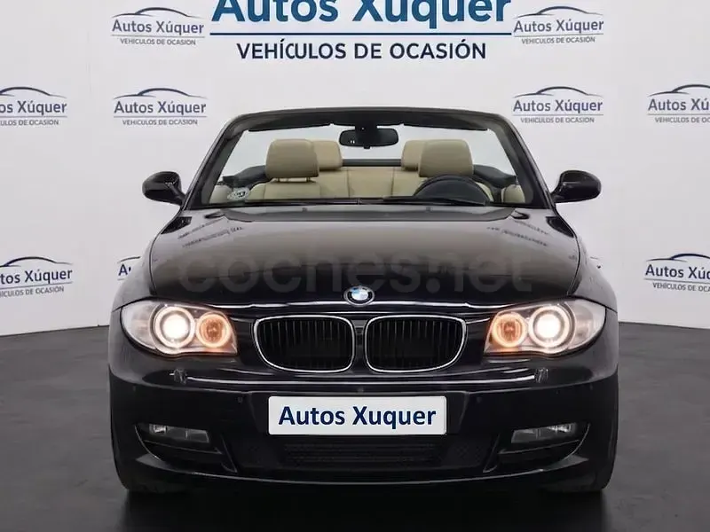 Usado BMW 120 Cabriolet Comfort Edition 177 CV (130 kW) 2009 Negro Descapotable