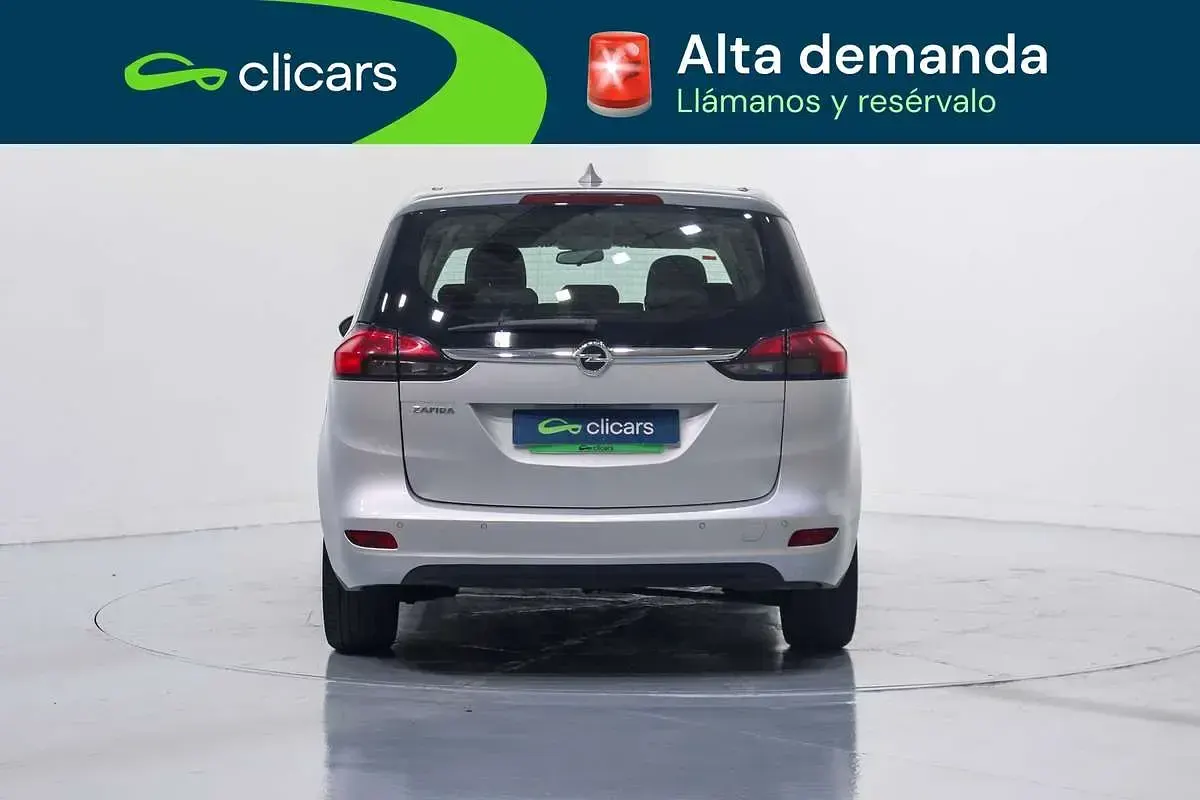 Usado Opel Zafira Selective 135 CV (99 kW) 2017 Gris Monovolumen
