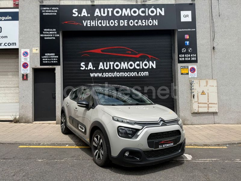 Beige Usado 2022 Citroën C3 Feel Utilitario | 10.990 € (Precio justo) - Imagen 1/4