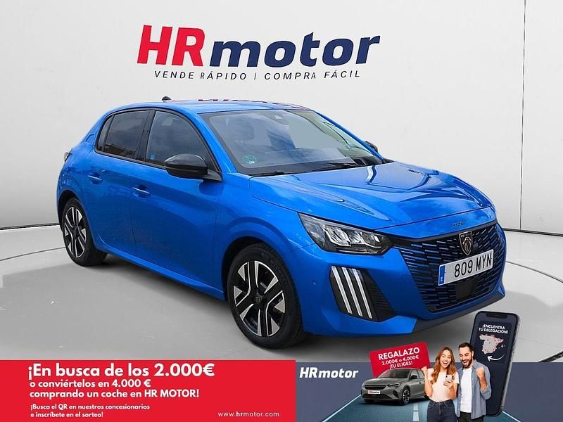 Azul Usado 2025 Peugeot 208 Allure Utilitario | 18.240 € (Un poco caro) - Imagen 1/4