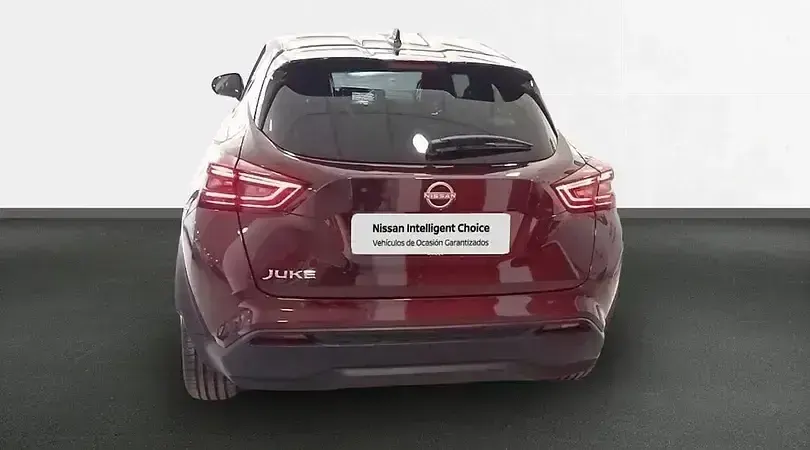 Usado Nissan Juke Tekna 114 CV (83 kW) 2024 Burgundy (metalizado) SUV