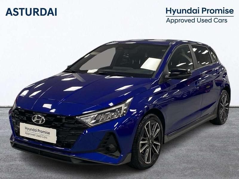Azul Usado 2023 Hyundai i20 N Line Utilitario | 17.490 € (Precio justo) - Imagen 1/4