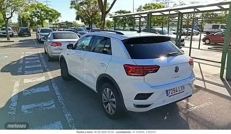 Usado VW T-Roc Advance 110 CV (80 kW) 2022 Blanco SUV