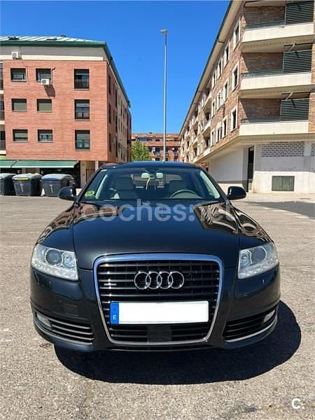 Negro Usado 2009 Audi A6 Ambiente Berlina | 12.500 € (Caro) - Imagen 1/4