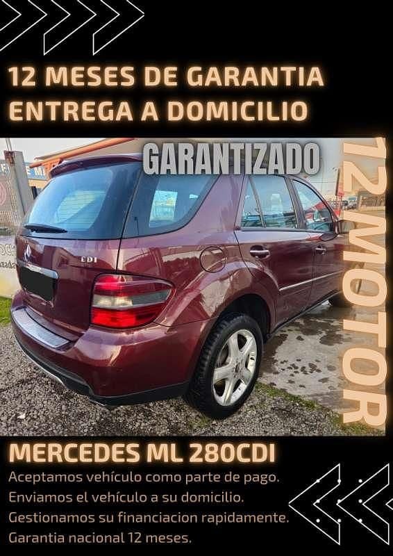 Usado Mercedes ML280 189 CV (139 kW) 2006 Burdeos SUV