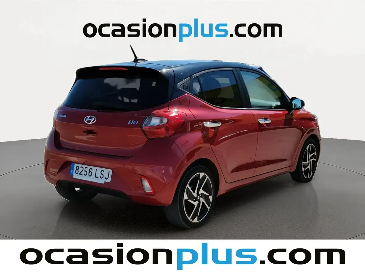 Usado Hyundai i10 84 CV (61 kW) 2021 Rojo Utilitario