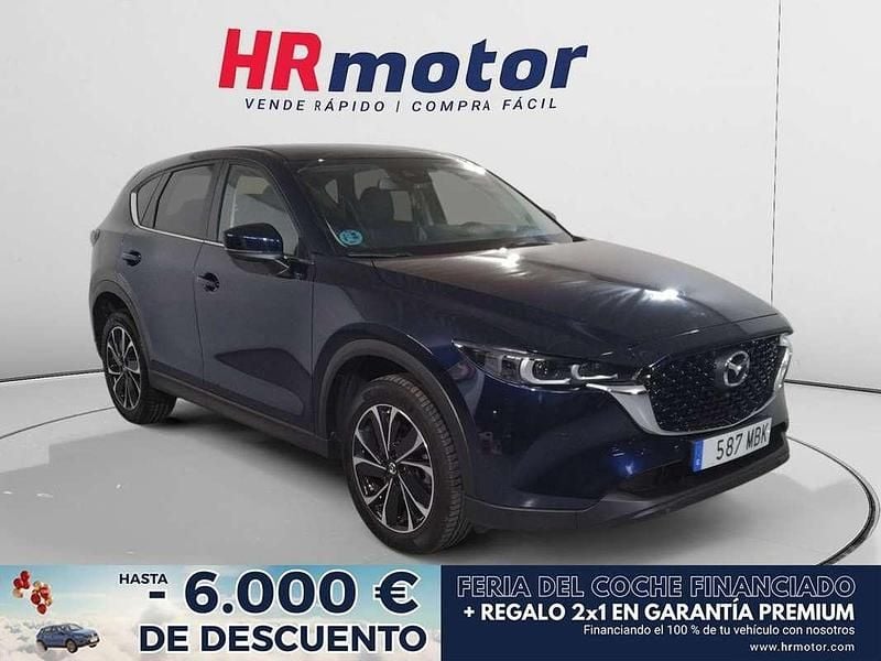 Azul Usado 2022 Mazda CX-5 SUV | 27.290 € (Precio justo) - Imagen 1/4
