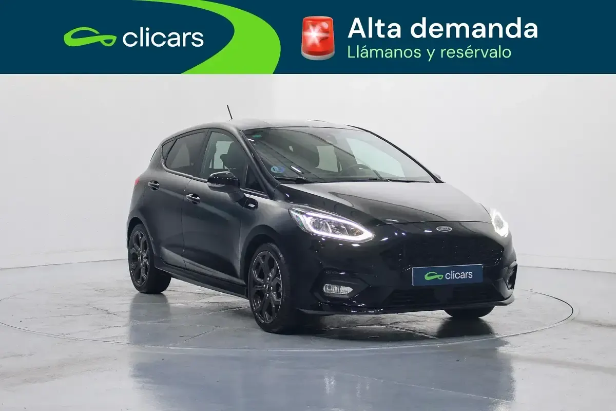 Usado Ford Fiesta ST-Line 75 CV (55 kW) 2020 Negro Utilitario