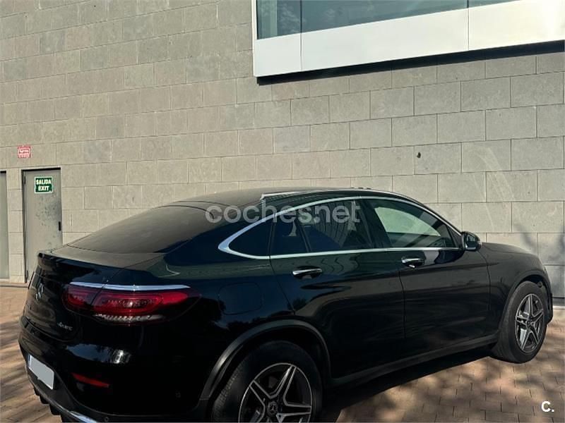 Usado Mercedes GLC200 163 CV (119 kW) 2020 Negro SUV