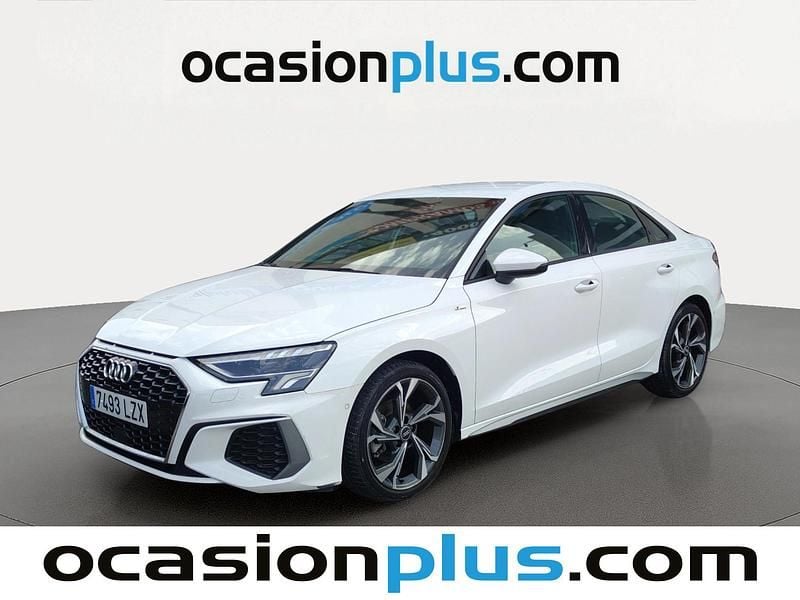 Blanco Usado 2022 Audi A3 S-Line Berlina | 24.446 € (Buen precio) - Imagen 1/4