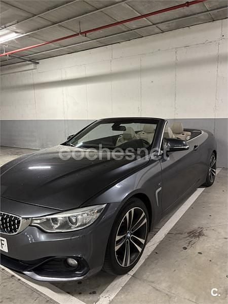 Usado BMW 420 184 CV (135 kW) 2015 Gris / plata Descapotable