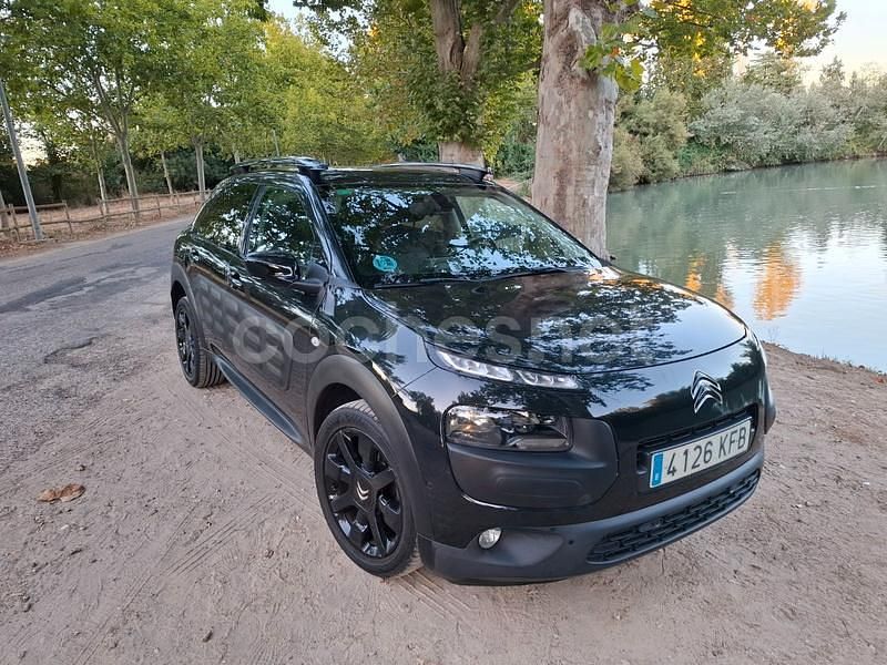 Negro Usado 2017 Citroën C4 Cactus PureTech Utilitario | 7650 € (Buen precio) - Imagen 1/4