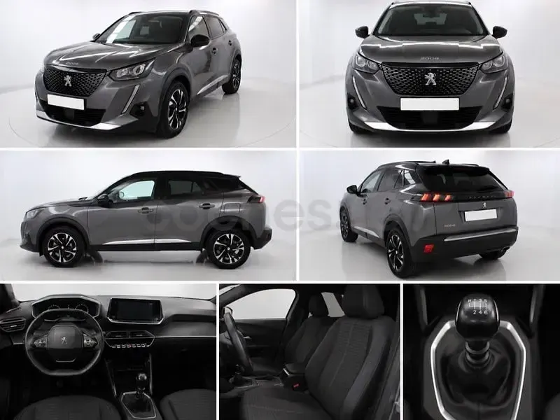 Usado Peugeot 2008 Allure 100 CV (73 kW) 2020 Gris / plata SUV