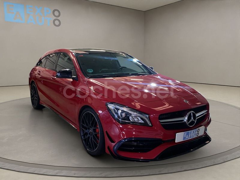 Granate Usado 2018 Mercedes CLA45 AMG Shooting Brake AMG Familiar | 46.975 € (Caro) - Imagen 1/4