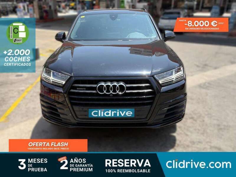 Negro Usado 2016 Audi Q7 Premium SUV | 31.790 € (Buen precio) - Imagen 1/3