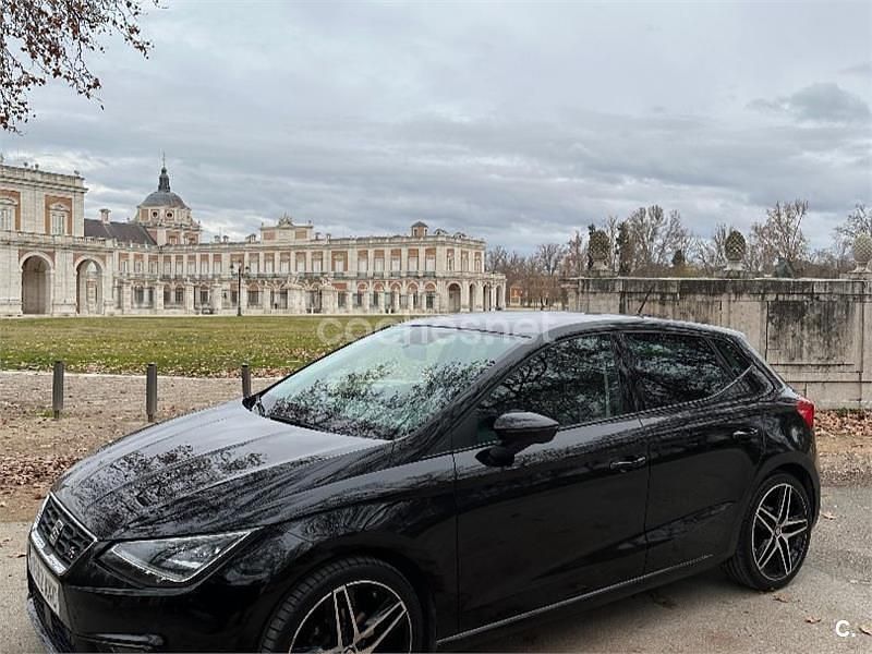 Usado Seat Ibiza FR 150 CV (110 kW) 2018 Negro Berlina