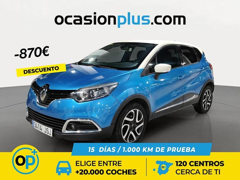 Azul Usado 2016 Renault Captur Zen SUV | 10.880 € (Precio justo) - Imagen 1/4