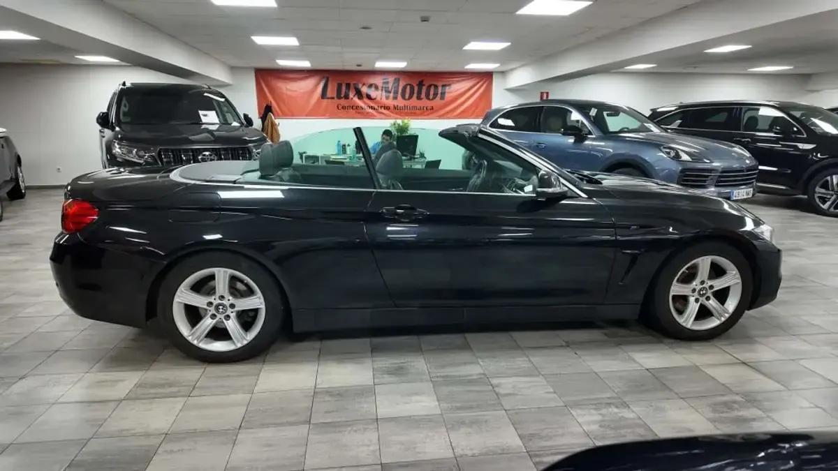 Usado BMW 425 Sport Line 218 CV (160 kW) 2016 Negro Descapotable